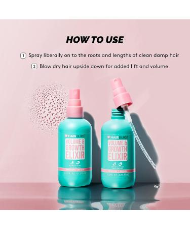 Hairburst Hair Volume & Growth Elixir | Heat Protection & Volumizing Hair Spray | 125mL - Buy Online on SooperMarket.com