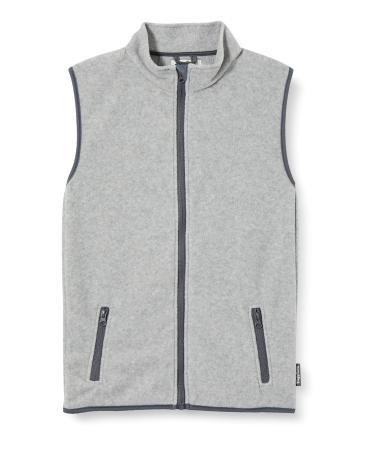 Playshoes Unisex Kid's Fleece Weste Outdoor top 104 grey/melange