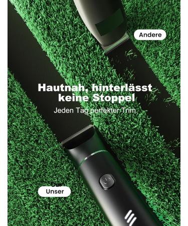 Intimate Razor for Men - 2-in-1 Painless Rechargeable Body & Nasal Hair Trimmer - Waterproof Travel Lock 4 Accessories - Buy Online on SooperMarket.com