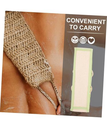 NOLITOY Back Scrub Exfoliator & Loofah for Men & Women - Best Bathing Accessory for a Clean Refreshing Shower - Buy Online on SooperMarket.com