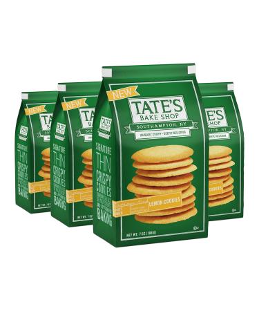Tate's Bake Shop Lemon Cookies, 4 - 7 oz Bags