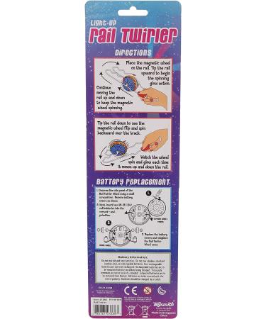 Toysmith Light-Up Rail Twirler - Colorful Spinning Toy for Kids - Buy Online on SooperMarket.com