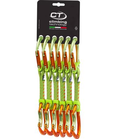 Climbing Technology Nimble Fixbar Set NY Unisex - Adult Green/Orange 12 cm