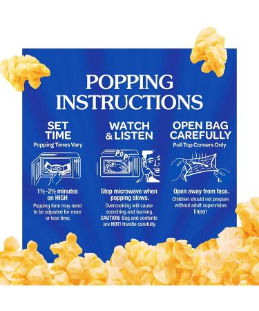 ACT II Movie Theater Butter Popcorn 3 ct 2.75 oz Bags - Delicious Microwave Snack - Buy Online on SooperMarket.com