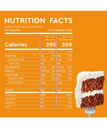 Duncan Hines Carrot Cake Mix - Moist and Delicious | Buy Online - Buy Online on SooperMarket.com