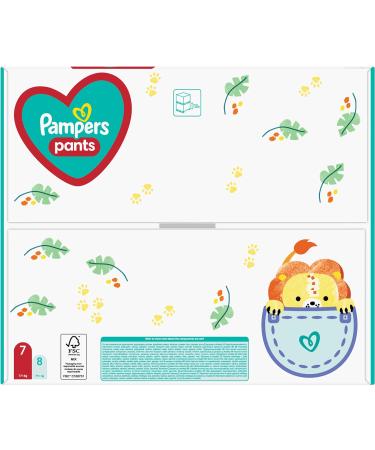 Pampers Pants Size 7 (74 pcs) - Old Version for Boys & Girls | Best International Shipping - Buy Online on SooperMarket.com