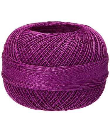 Handy Hands Lizbeth Premium Cotton Thread  Size 40  Violet/Pink Dark