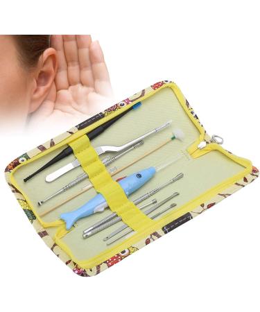 Stainless Steel Ear Pick Spoon Set for Ear Wax Removal and Cleaning - Buy Online on SooperMarket.com