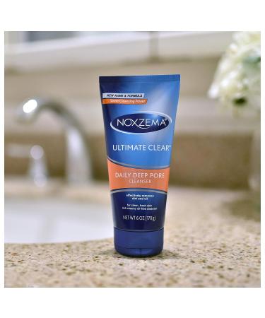 Noxzema Daily Deep Pore Cleanser 6 oz - Gentle Facial Cleanser for Clear Skin - Buy Online on SooperMarket.com