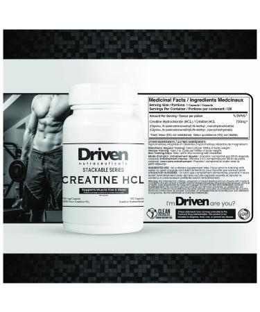 Driven Nutraceuticals Stackable Series Creatine HCL
