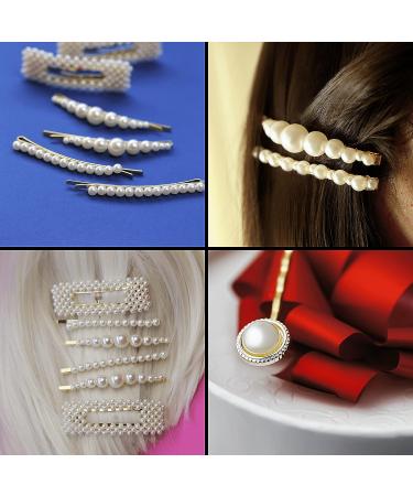 Articyard 5700 AB White Half Pearls - Flatback Pearls for Crafts & Nails - DIY Accessory for Art, Fashion & Makeup - Buy Online on SooperMarket.com