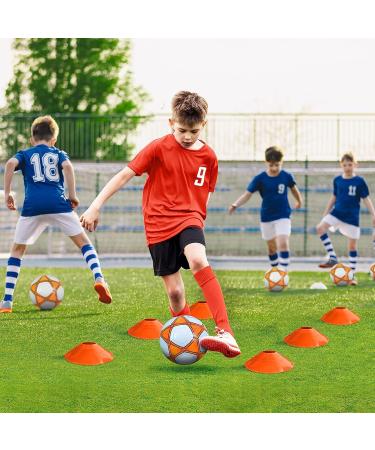 Kids Soccer Goals Set - 4'x3' Pop Up Toddler Goal with Ball, Ladder, and Cones | Portable Nets for Backyard Youth Sports Games - Buy Online on SooperMarket.com