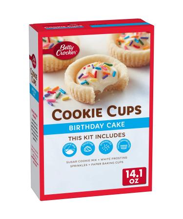 Betty Crocker Birthday Cake Cookie Cups 5Count