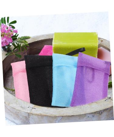 Baluue 4pcs Soap Bag Soap Holder Soap Bar Storage Soap Pouch for Shower Soap Net Shampoo Bar Bag Nylon - Buy Online on SooperMarket.com