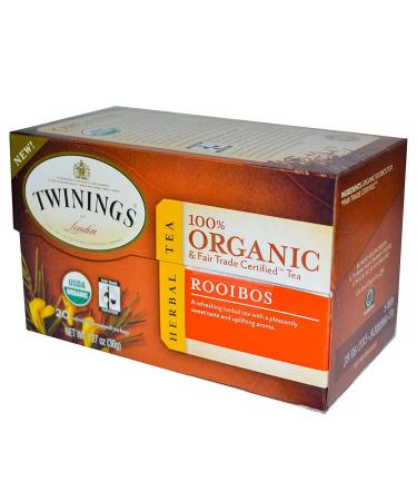 Buy Twinings Organic Rooibos Herbal Tea â€“ 20 Bags (1.27 oz) | Premium Quality & Naturally Caffeine-Free - Buy Online on SooperMarket.com