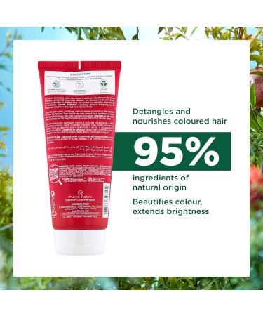 Klorane - Conditioner with Pomegranate - Radiance - Colour-treated hair silicone free biodegradable - 200ml - Buy Online on SooperMarket.com