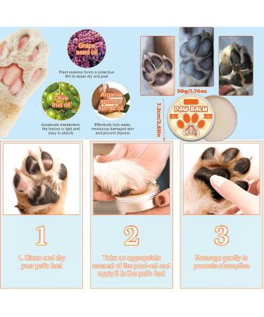 Dog Paw Cleaner Set - 150ml Foam Microfiber Towel Balm & LED Nail Trimmer | International Shipping - Buy Online on SooperMarket.com