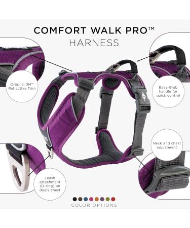DOG Copenhagen Dog Harness V2 Comfort Walk Pro - Purple Passion XL | Premium Comfortable Dog Harness for Large Breeds - Buy Online on SooperMarket.com