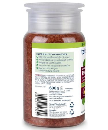 Teteseept Meeressalz Back & Shoulder - Soothing Bath Salts with 6 Essential Oils | Relaxation & Muscle Relief | 4 x 600g - International Shipping Available - Buy Online on SooperMarket.com