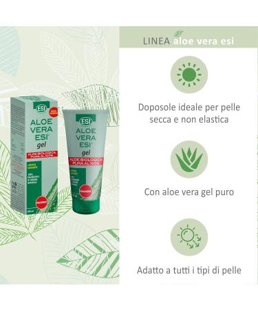 Buy Pure Aloe Vera Gel 200ml | ESI - Natural Skincare for Hydration & Healing | International Shipping Available - Buy Online on SooperMarket.com
