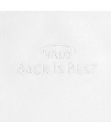 HALO Baby Sleeping Bag Swaddle | 1.5 TOG SleepSack | White 100% Cotton | Easy Zip Access | Newborn Sleep Sack | Boys & Girls 4-6 Months - Buy Online on SooperMarket.com