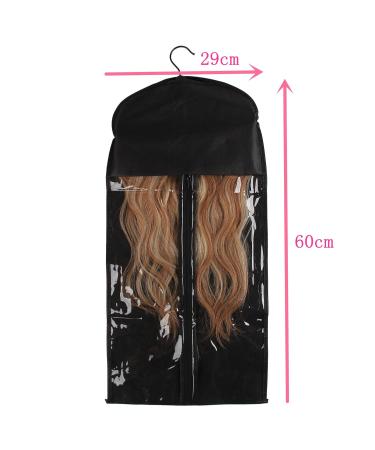 Buy WeiMB Dustproof Hair Extension Wig Storage Bag - Ideal for Home & Salon | Hanger Included - Buy Online on SooperMarket.com