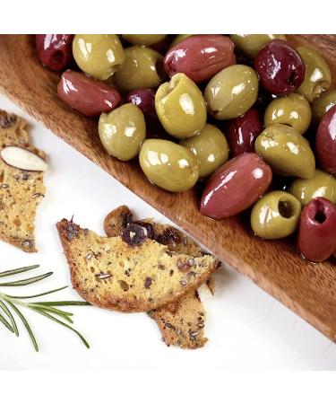 Veggicopia Greek Olives Variety Pack - Whole30 Approved | Keto & Paleo Friendly Snack Olives | Green & Kalamata Olives | 1oz Bags 24-Pack - Buy Online on SooperMarket.com