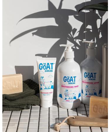 The Goat Skincare Pure Goat's Milk Original Soap Bar Suitable for Dry Itchy and Sensitive Skin Paraben Free and No Artificial Colours 100g - Buy Online on SooperMarket.com