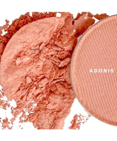 Honeybee Gardens Adonis Matte Pink Eyeshadow Refill 1.3g | Vegan, Gluten Free, Cruelty Free - Buy Online on SooperMarket.com