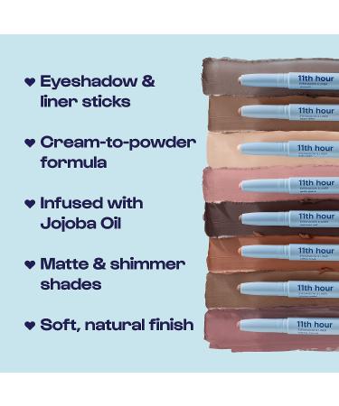 ALLEYOOP 11th Hour Cream Eye Shadow Stick - Espresso Self (Matte) - Long-Lasting, Smudge-Proof, Award-Winning Formula - 0.05 Oz - Buy Online on SooperMarket.com