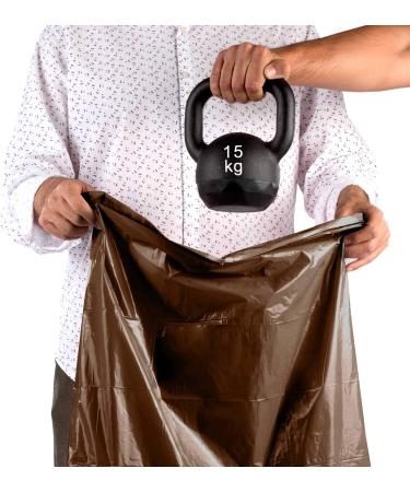 Relevo 60 Pieces 20L Recycled Garbage Bags - Eco-Friendly & Durable | International Shipping - Buy Online on SooperMarket.com