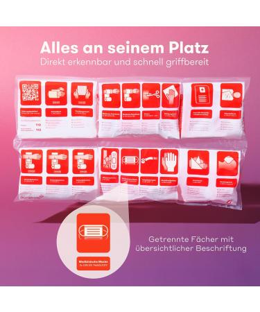 Buy Purahelp Kfz Kombitsche - DIN 13164 Compliant First Aid Kit & Warning Triangle Set for Cars (2024) - Buy Online on SooperMarket.com