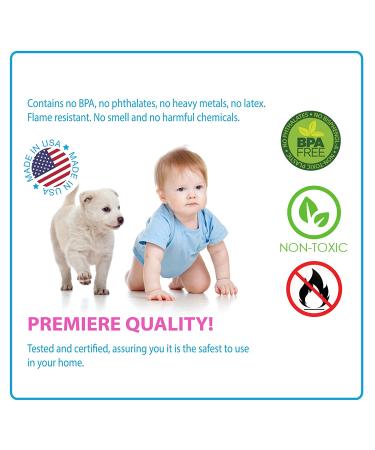 KidKusion 4-Piece Safety Corner Cushion - Black - Made in USA - Child Safety Corner Guard for Home Furniture - Baby Proof Table Protector - 4 Pack - Buy Online on SooperMarket.com
