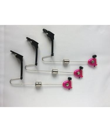 BZS bite indicator carp fishing/swing arm 3x Purple