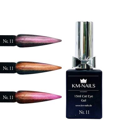 KM-NAILS Cat Eye Gel 5D - 6 Set (15ml) | Premium Nail Art for Stunning Designs - International Shipping Available - Buy Online on SooperMarket.com