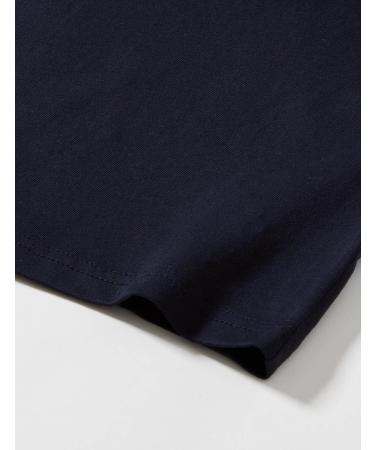Champion Boys Legacy American Tape Small Logo S/S T-Shirt - Navy 3-4 Years | International Shipping Available - Buy Online on SooperMarket.com