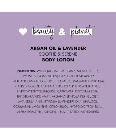 Love Beauty And Planet Argan Oil & Lavender Body Lotion 13.5oz - Pack of 3 - Buy Online on SooperMarket.com