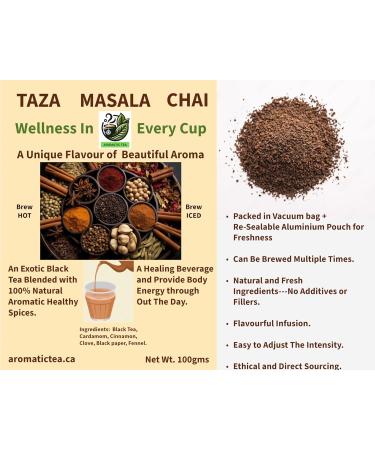 Aromatic Tea Taza Masala Chai (Fresh Spiced Tea) - Buy Online on SooperMarket.com