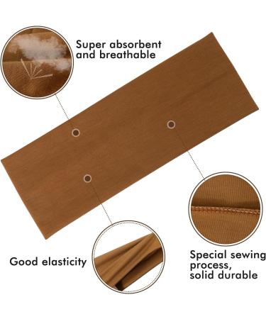 Shop Sularpek 6 Pack Yoga Headbands - Women's Soft Elastic Hair Bands for Summer Fitness & Workouts - Perfect for Yoga & Welding - Buy Online on SooperMarket.com