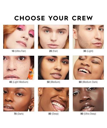 Urban Decay Stay Naked Foundation 50NN - Weightless, Buildable Coverage | Matte Finish, Waterproof & Sweatproof, 24-Hour Wear - Buy Online on SooperMarket.com