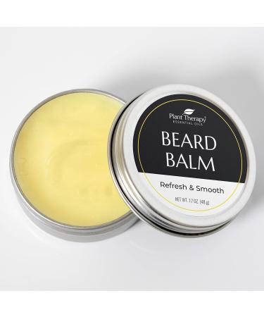 Plant Therapy Hair Therapy Beard Balm 1.7 oz - Hydrating & Soothing with Shea Butter Argan Oil & Millet Seed for a Smooth Beard - Buy Online on SooperMarket.com