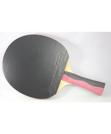 Butterfly Nakama S-5 Table Tennis Racket | ITTF Approved Carbon Paddle with Thick Sponge & Rubber Layer | Includes 2 Ping Pong Balls - Buy Online on SooperMarket.com