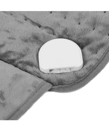 Alomejor Electric Waist Heating Blanket - Upgraded Velcro Warmer with Controller for Office Use - Gray - Buy Online on SooperMarket.com