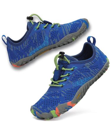 SAGUARO Kids Boys Water Shoes Girls Minimalist Barefoot Outdoor Swim Pool Aqua Beach 12.5 Little Kid 25 Brandeis Blue