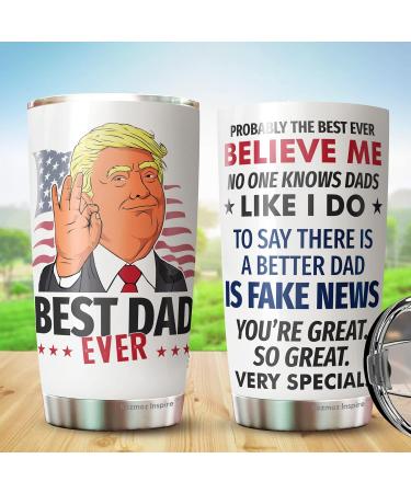 Dad Gifts - Best Dad Ever Gifts - Fathers Day Gift - Dad Gifts From Daughter - Gifts For Dad On Fathers Day - Fathers Day Gift From Daughter - Best Dad Mug - Christmas Gifts For Dad Tumbler White 1 Count (Pack of 1) - Buy Online on SooperMarket.com