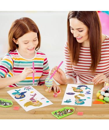 Zonon Gem Diamond Painting Kit for Kids - 26 Piece DIY Sticker Painting Set for Magical and Cute Art and Crafts - Buy Online on SooperMarket.com