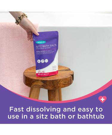 Lansinoh Postpartum Essentials Sitz Bath Salts - 10 Oz White - Buy Online on SooperMarket.com