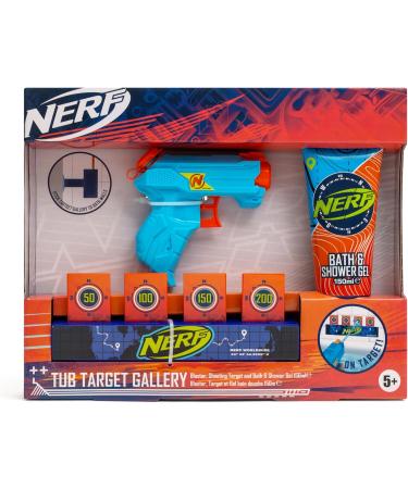 Nerf Tub Target Gallery Children's Gift Set - Nerf Blaster - Bath & Shower Gel 150ml - Bath Target - Buy Online on SooperMarket.com