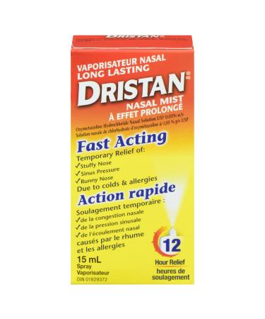 Dristan Long Lasting Mist 15ml Clear
