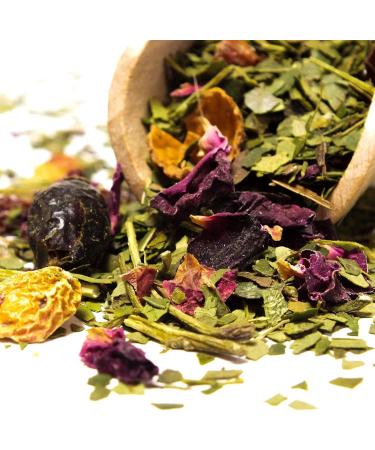Verde Mate Green Rosa 0 5 kg | Fine yerba mate with rose petals 500 g | Mild taste | Natural caffeine | Yerba Mate tea from Brazil | 500 g - Buy Online on SooperMarket.com